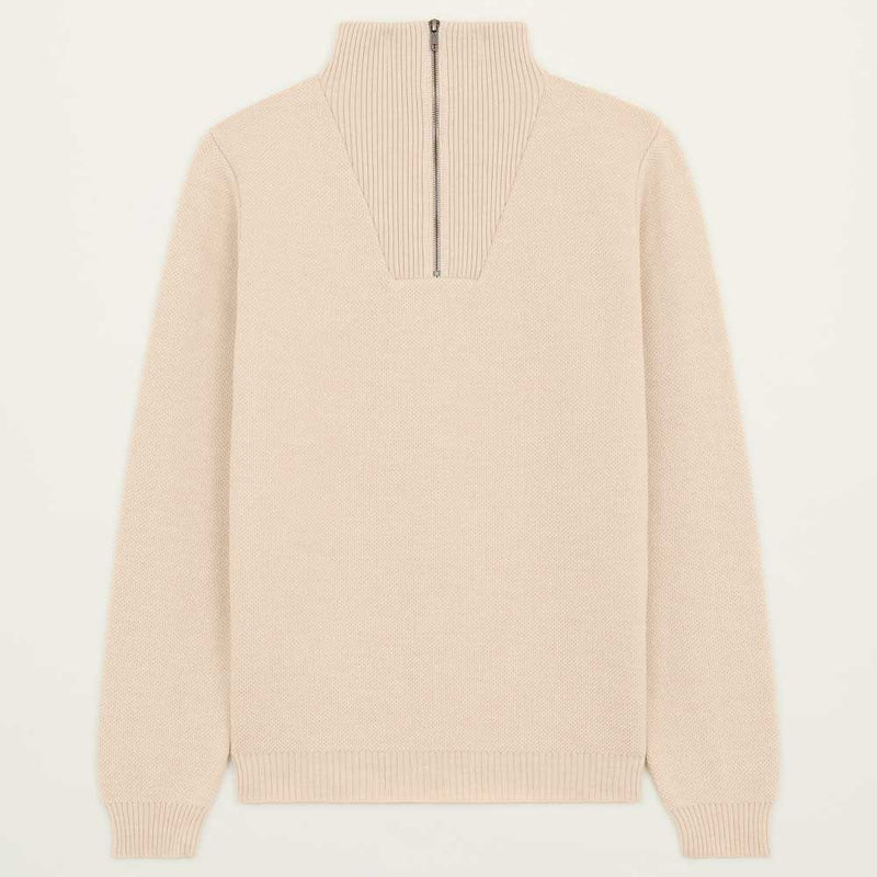 Nitto Knitwear - Pull Youri Camionneur - Naturel