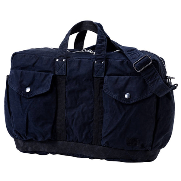 Porter Yoshida & Co - Crag 2Way Boston Bag - Navy
