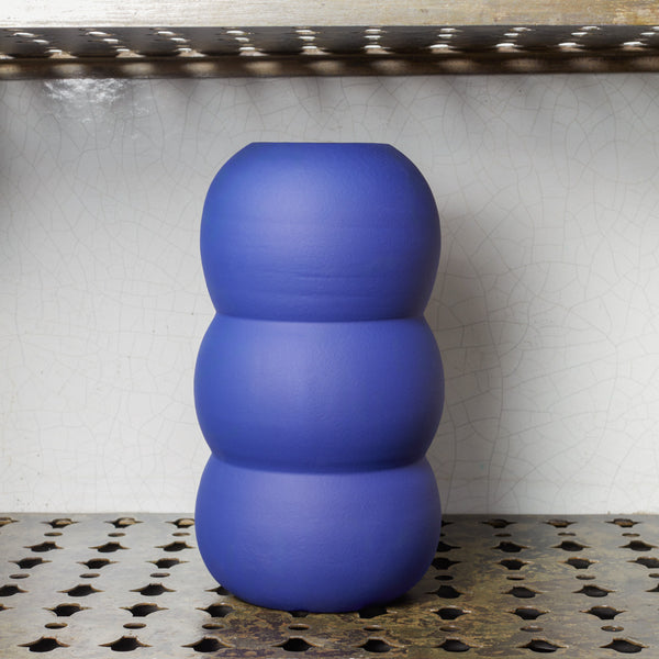 Vase Pure Bubble II B - Bleu Nuit