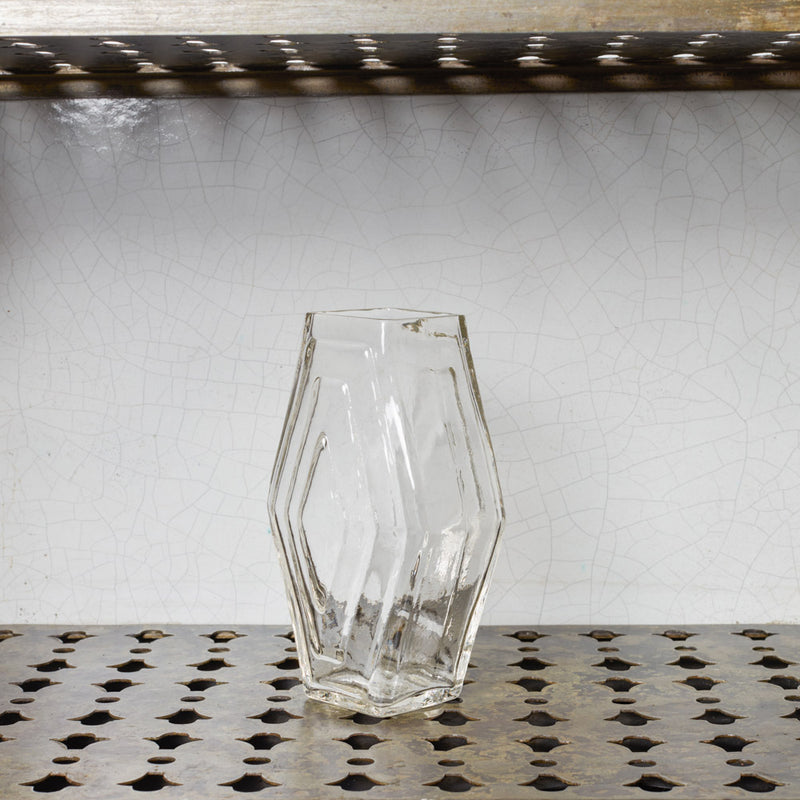 Vase Hexagone - Transparent