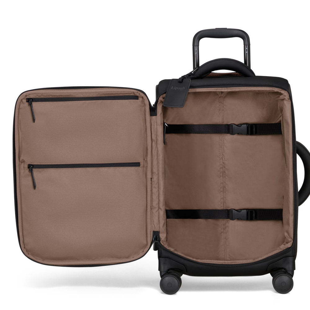 Lipault - Carry-On Suitcase - Black – Merci Paris