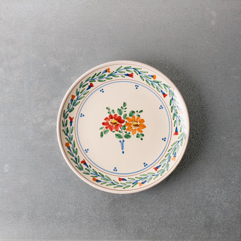 Assiette Fleurs - Multicolore