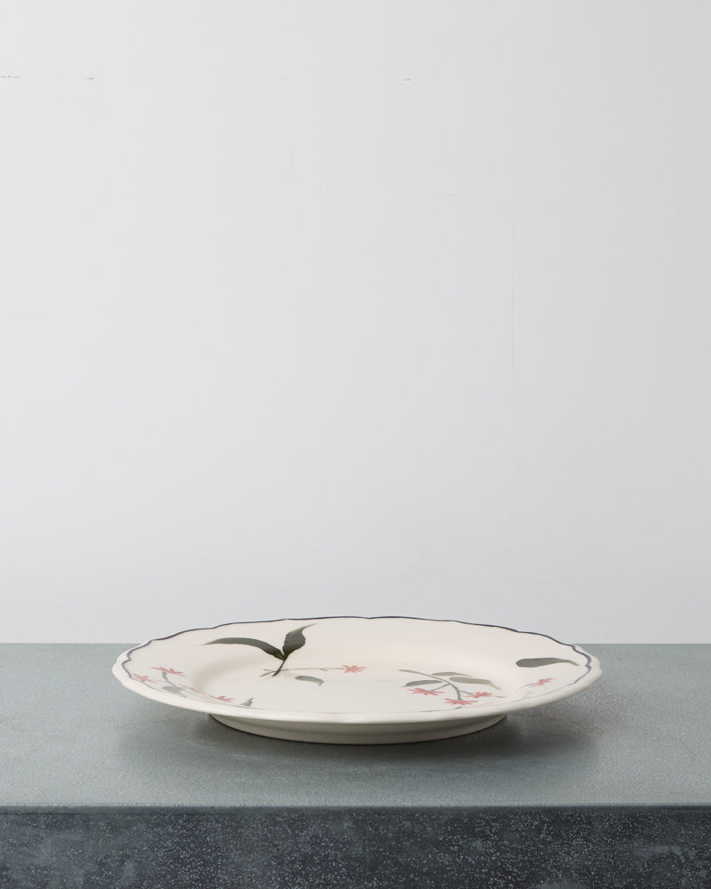 Diego Nine - Assiette Plate Fleurs De Grand-Père