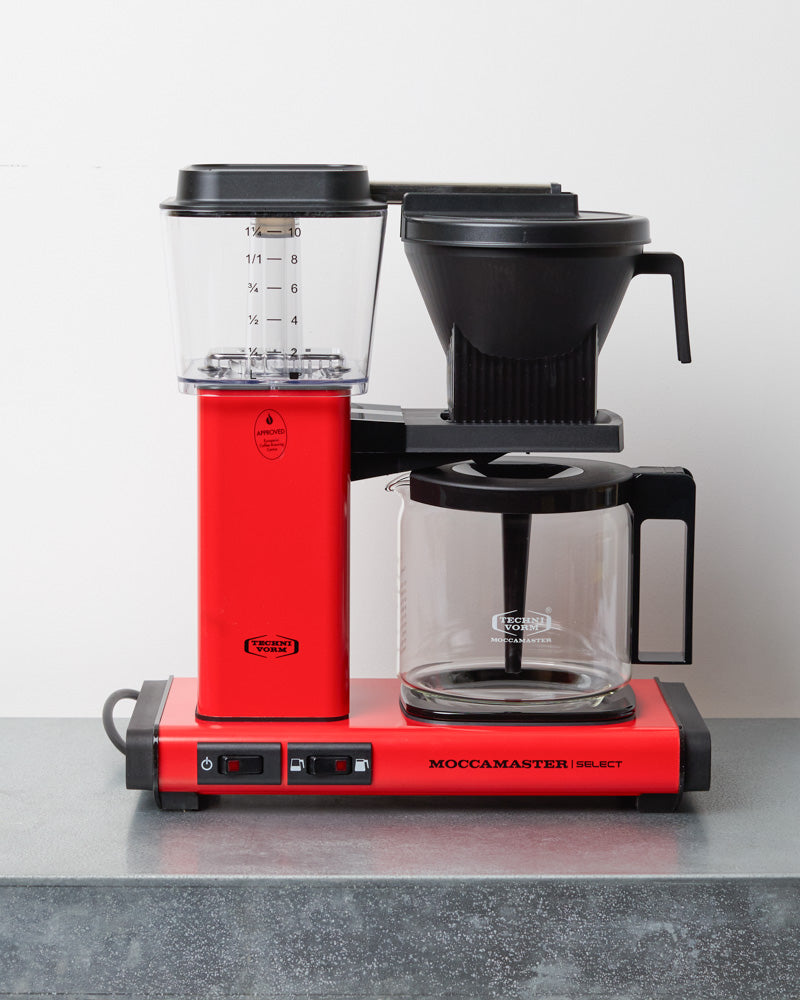 Moccamaster - Cafetière Filtre Kbg Select - Rouge