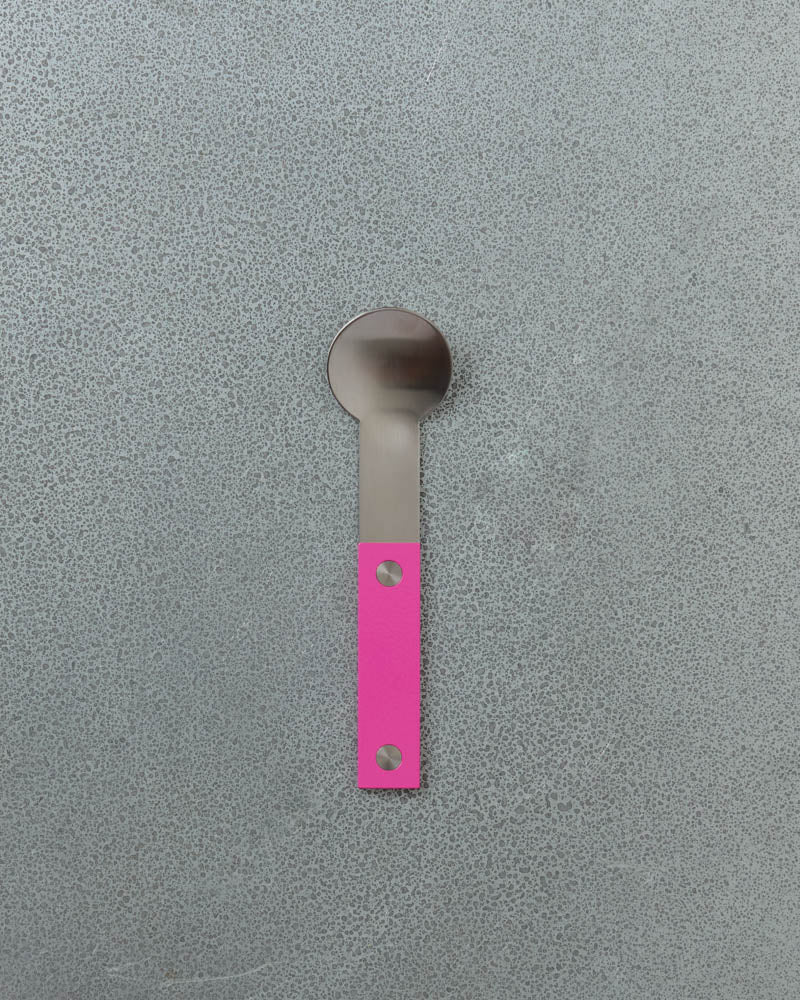 Forks Plus - Cuillere À Café Carré - Magenta
