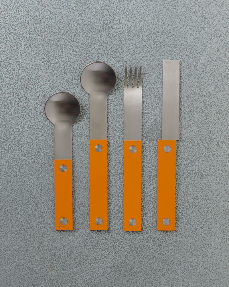 Forks Plus - Cuillere Carré - Orange