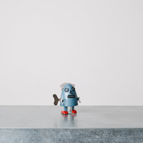 Robot Oeuf - Bleu