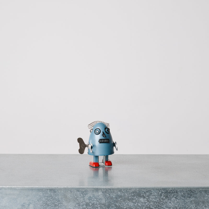 Robot Oeuf - Bleu
