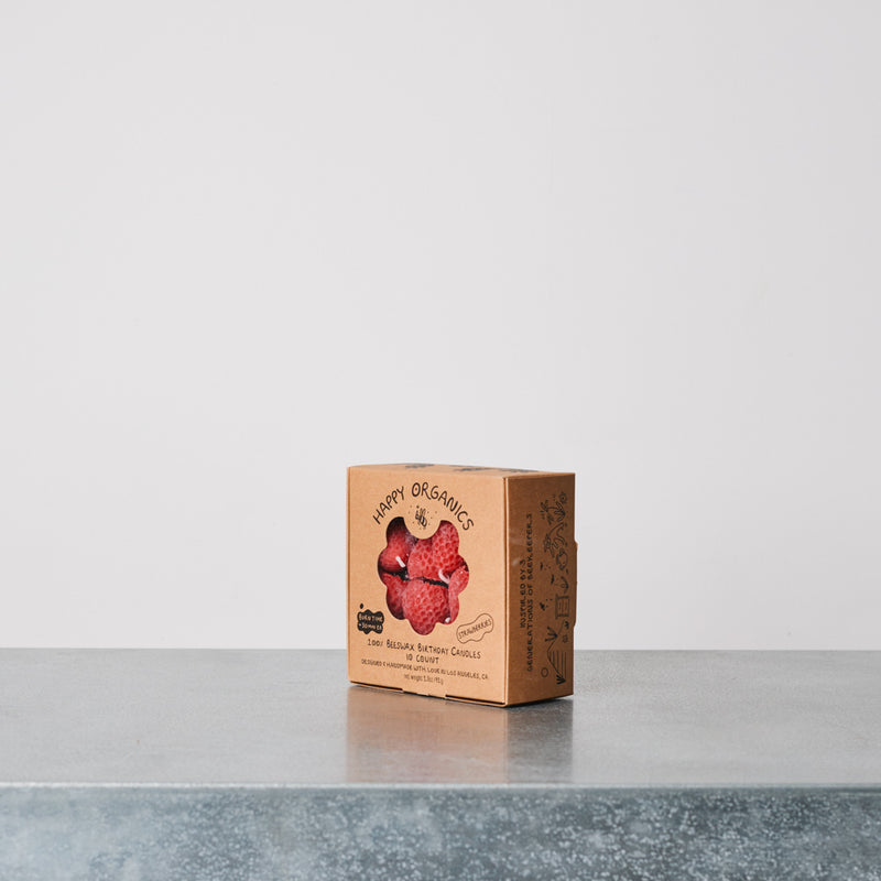 Bougie - Barquette Fraises