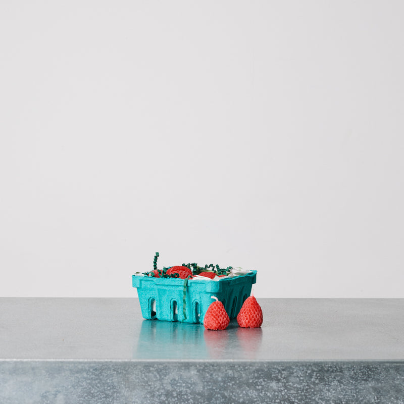 Bougie - Barquette Fraises