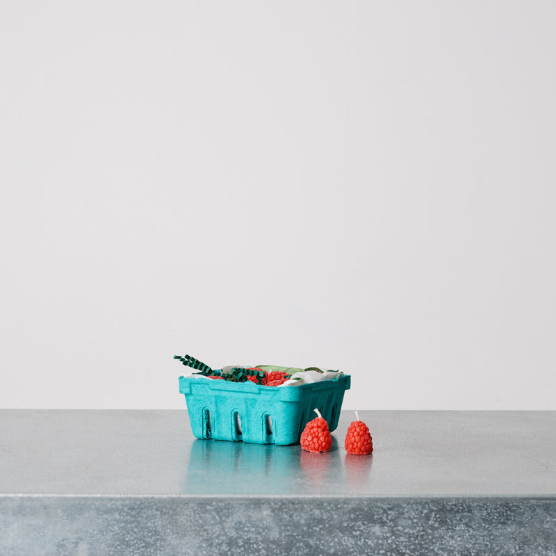 Bougie - Barquette Framboises