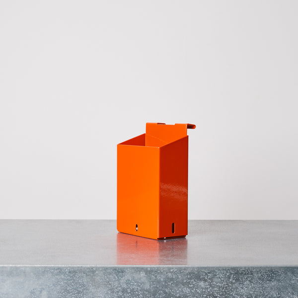 Rangement en métal - Orange