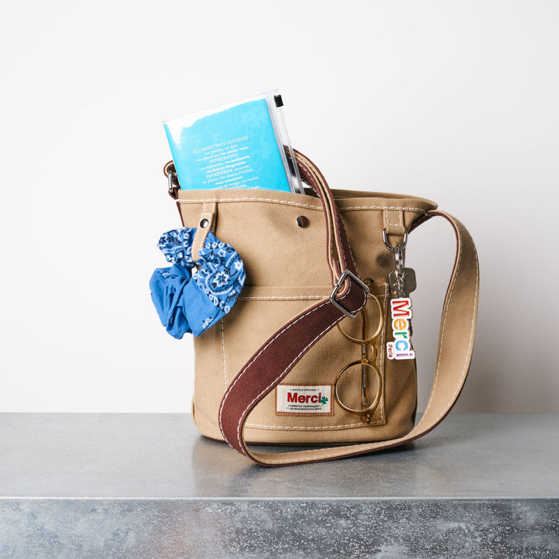 Merci - Sac Candide Seau - Marron
