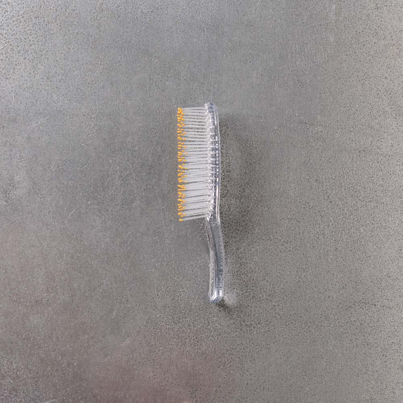 Brosse à cheveux cristal jaune - Cartel
