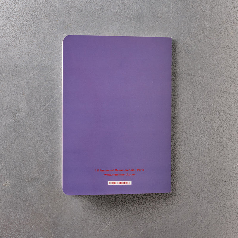 Carnet Merci - Violet et Rouge