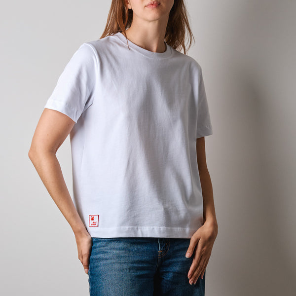 Samsoe Samsoe x Merci - T-Shirt Camino - Blanc