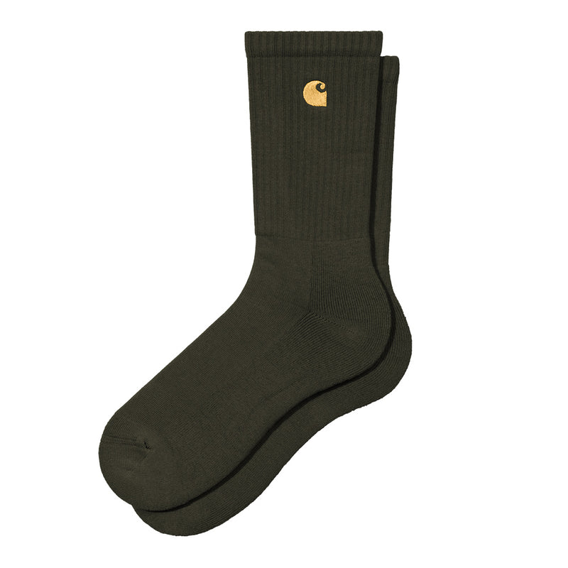 Carhartt WIP - Chaussettes Chase - Olive Gold