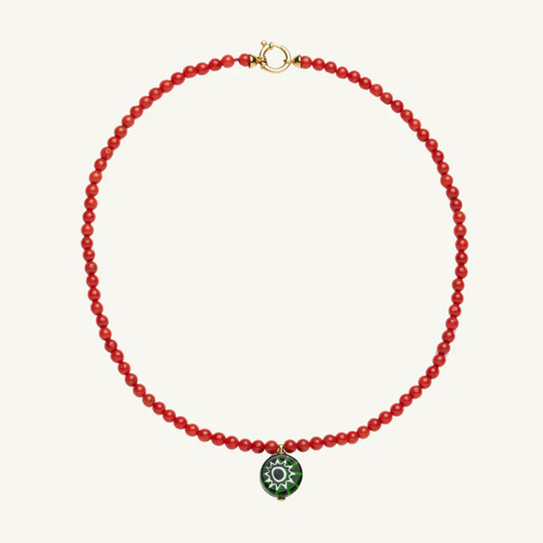 Amourrina - Collier Fondaco - Rouge