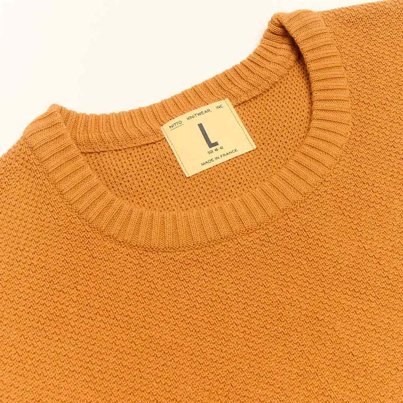 Nitto Knitwear - Pull Youri - Orange