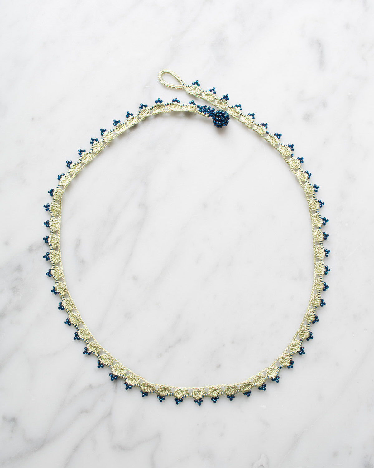Ottomania - Collier Crown - Vert & Bleu