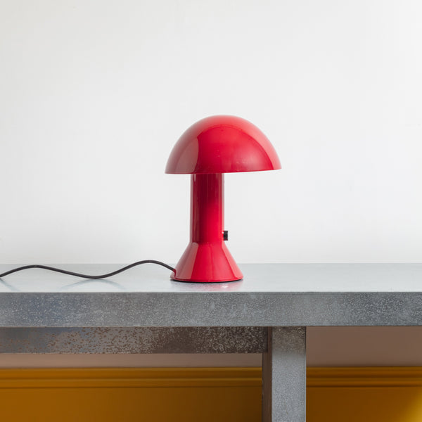 Lampe de table Elmetto - Rouge