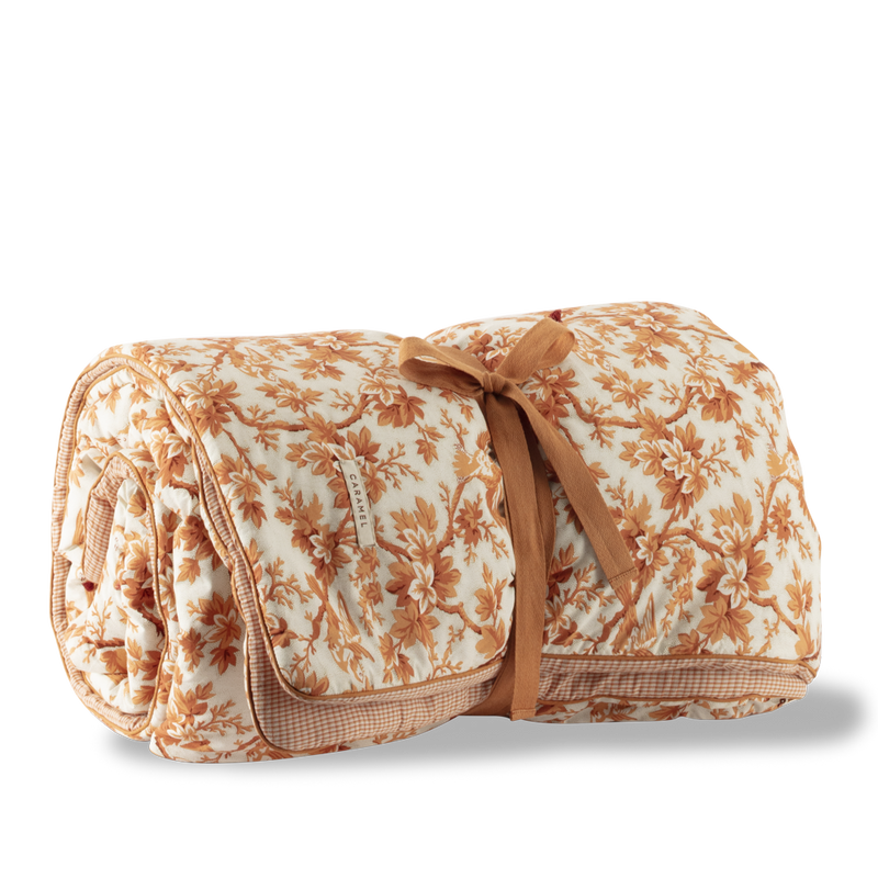 Caramel - Édredon bout de lit - Orange