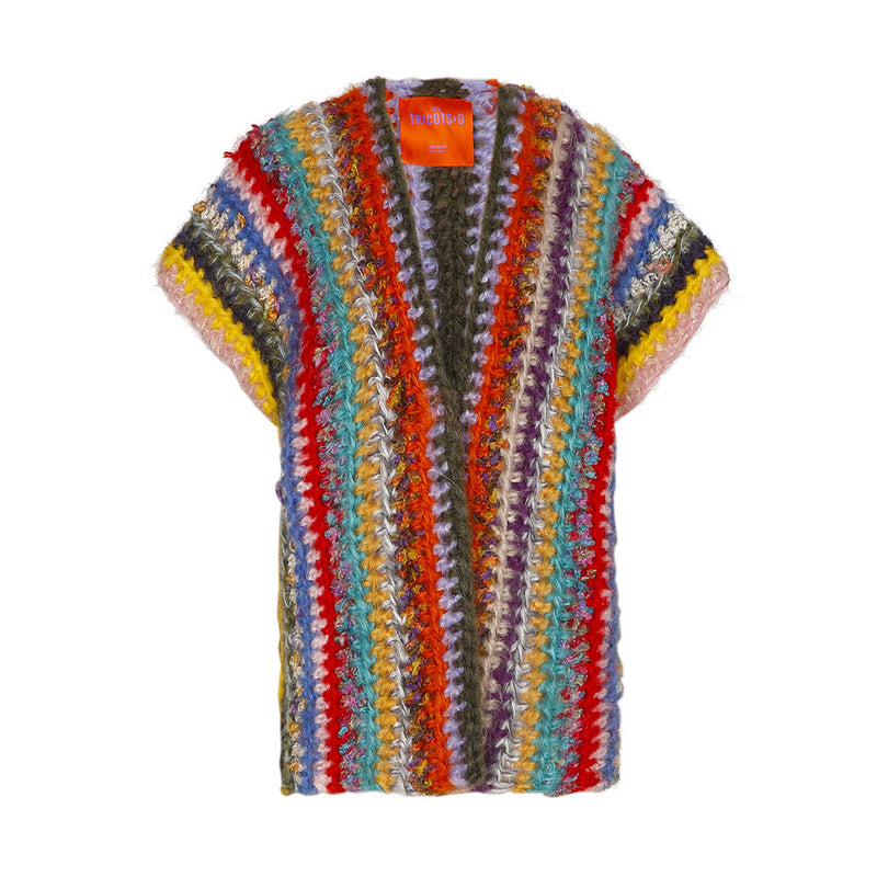 Les Tricots D'o - Cardigan sans Manches - Multicolor