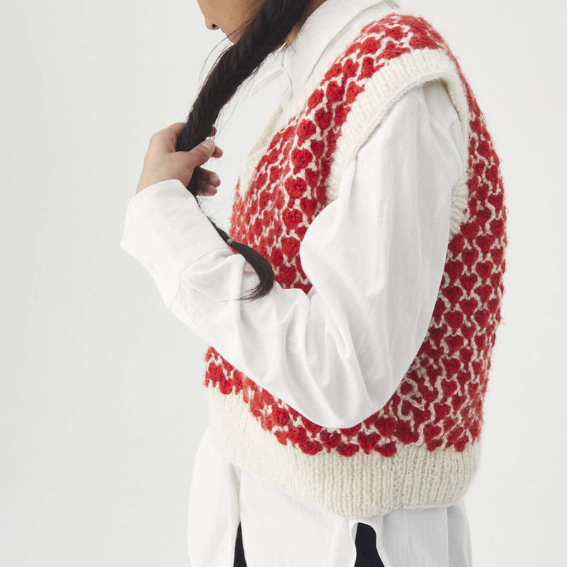 Mii Collection - Pull Amour - Rouge