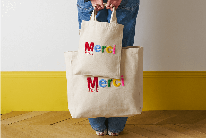 Tote bags Merci