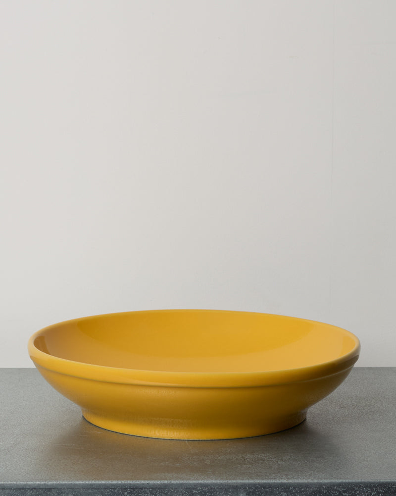 Merci - Stoneware Salad Bowl - Zeste Yellow