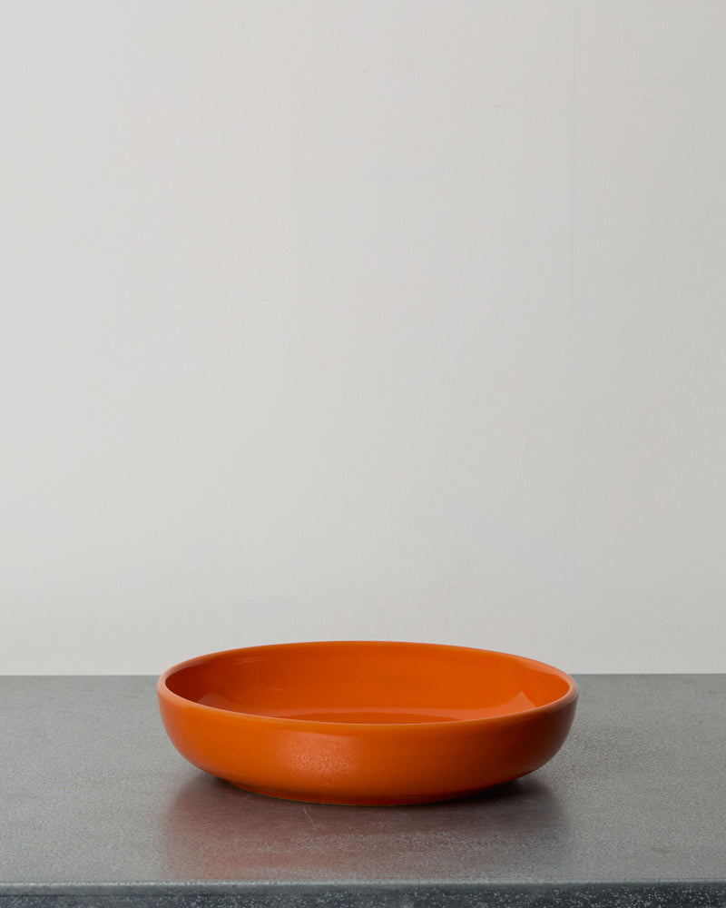 Merci - Stoneware Soup Bowl - Tumeric Orange