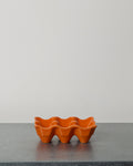 Merci - Stoneware Egg Holder - Tumeric Orange