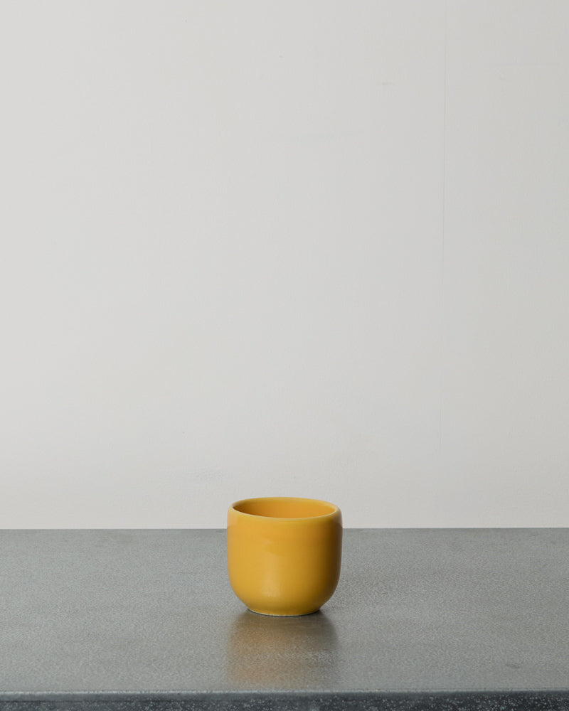 Merci - Stoneware Espresso Cup - Zeste Yellow