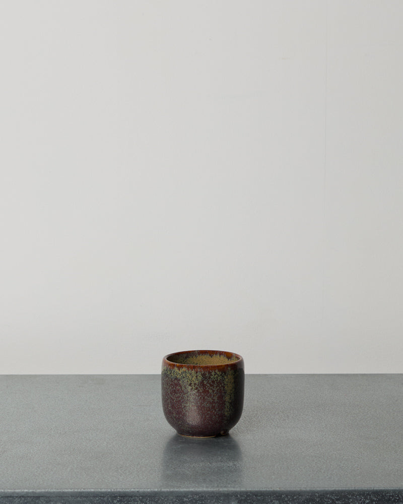 Merci - Stoneware Espresso Cup - Green Jasper