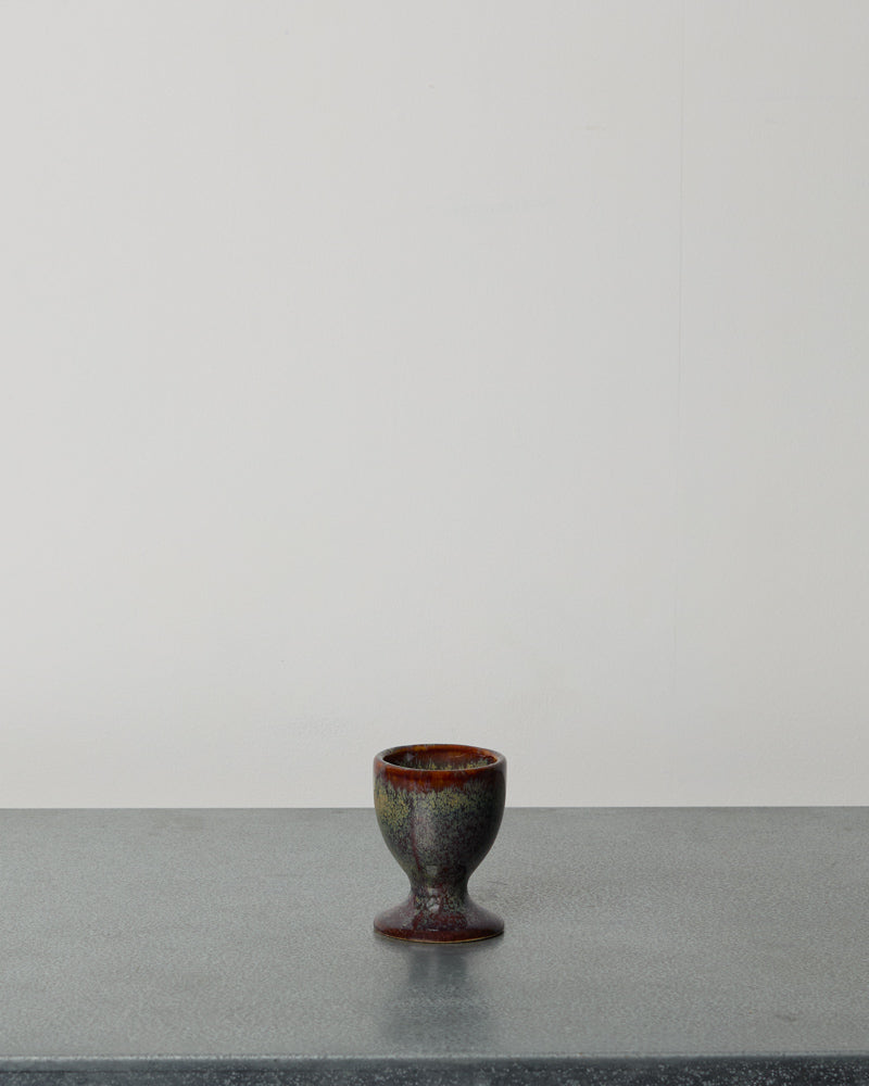 Merci - Stoneware Egg Cup - Green Jasper