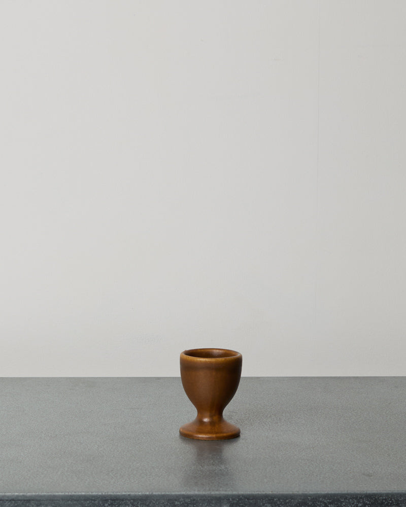 Merci - Stoneware Egg Cup - Pepper Brown
