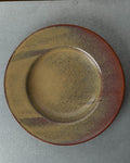 Merci - Stoneware pasta plate - Green Jasper