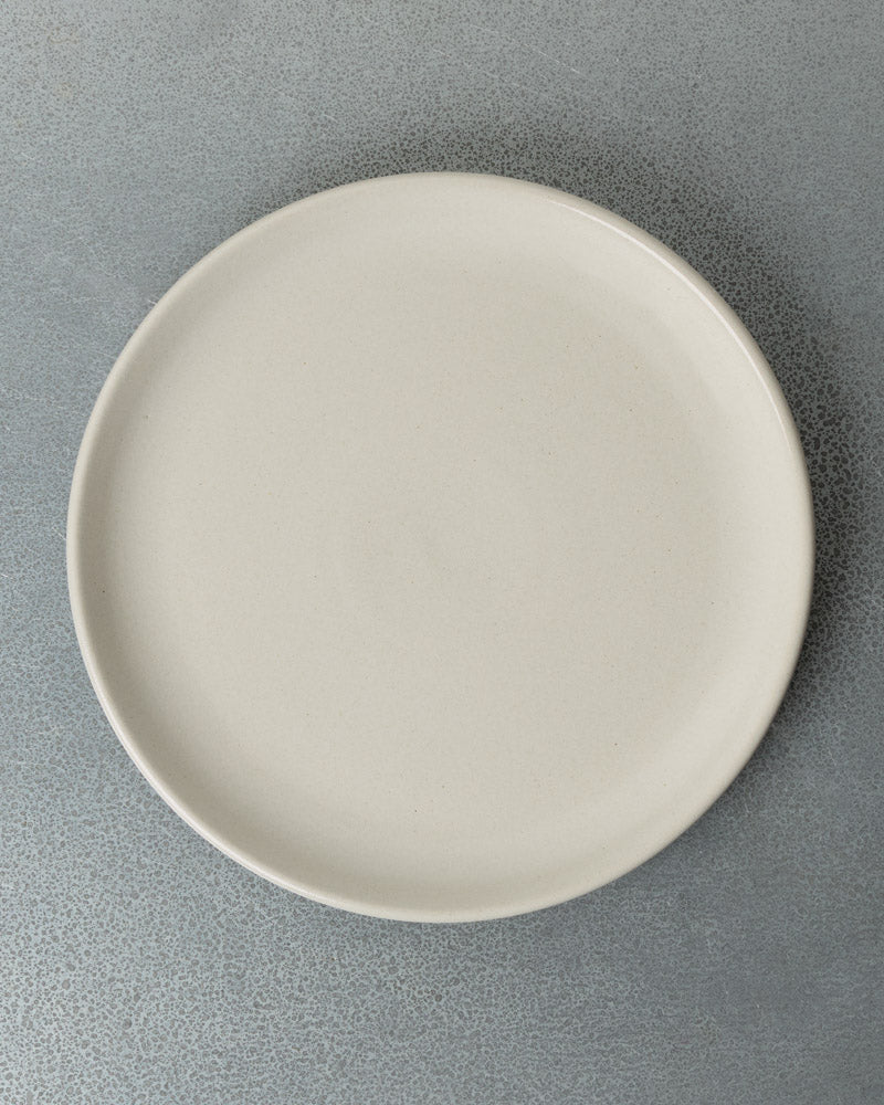 Merci - Stoneware Dinner Plate - White