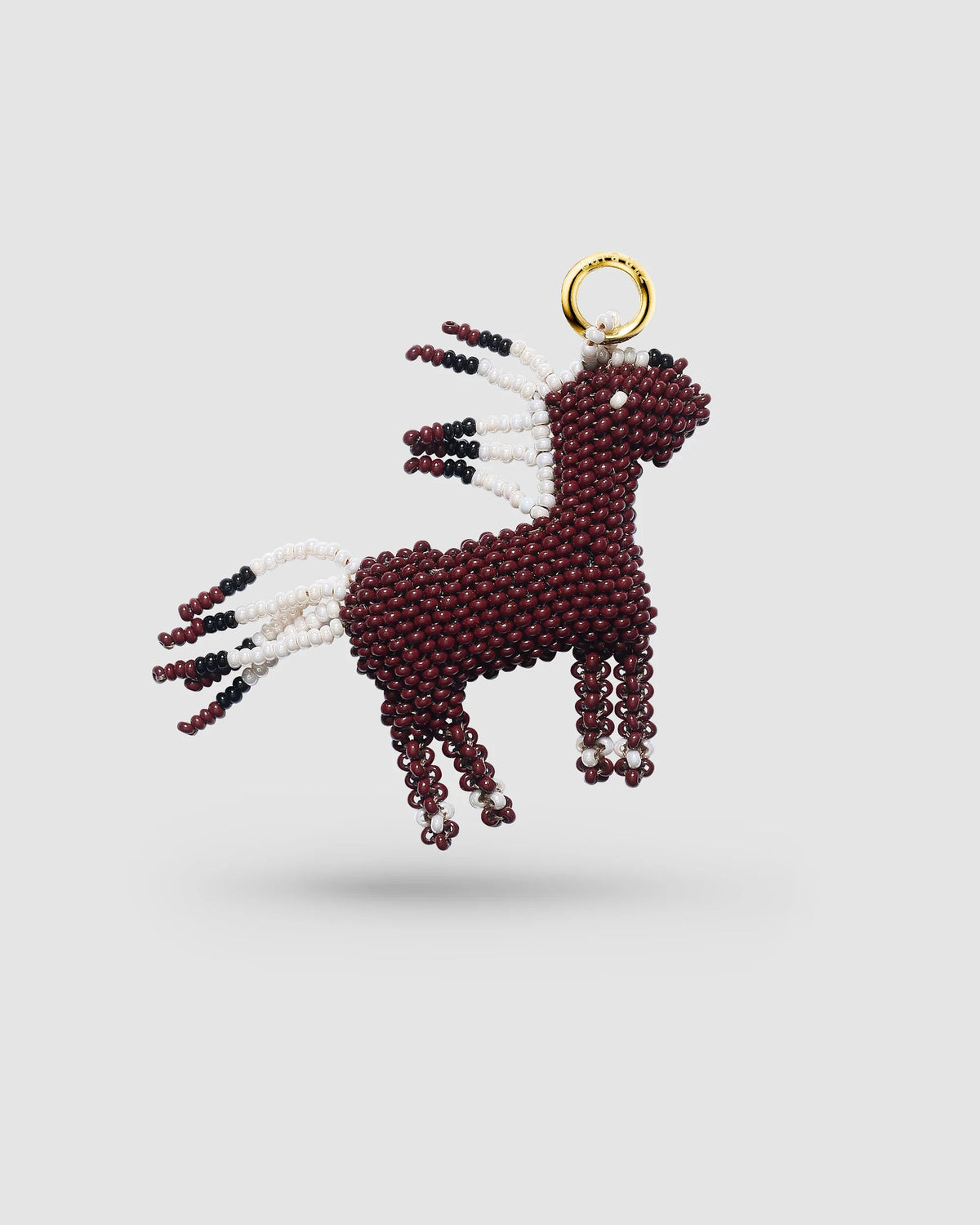 Pura Utz - Horse Pendant - Brown