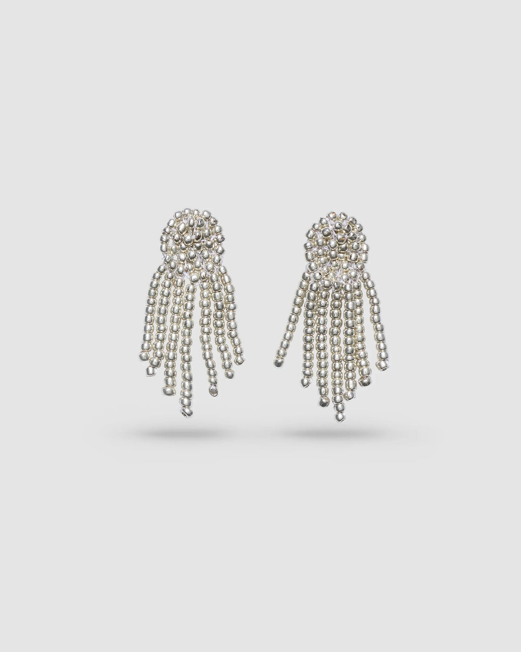 Pura Utz - Boucles d'oreilles Silver Tassel - Argenté