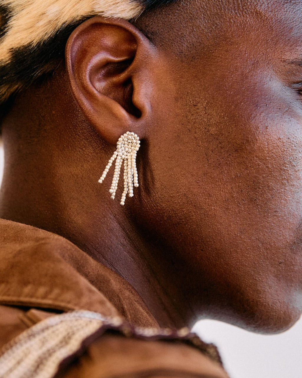 Pura Utz - Boucles d'oreilles Silver Tassel - Argenté