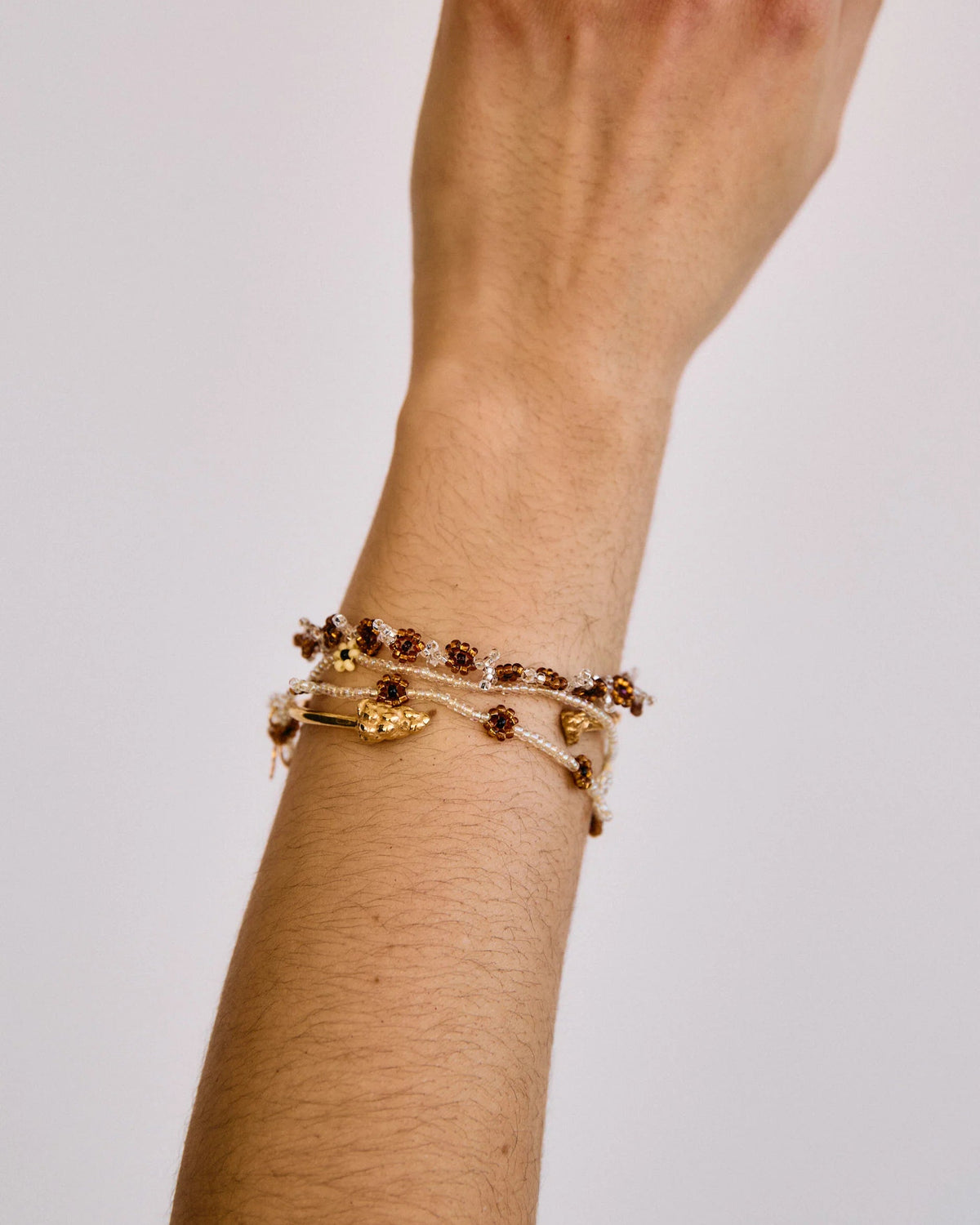 Pura Utz - Bracelet Bloom - Marron