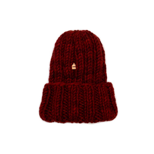 Myssy - Bonnet en Laine - Rouge