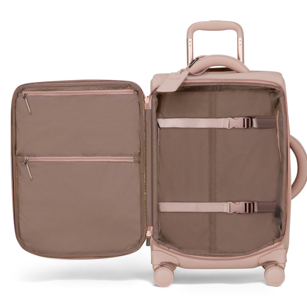 Lipault - Carry-On Suitcase - Rose Quartz – Merci Paris