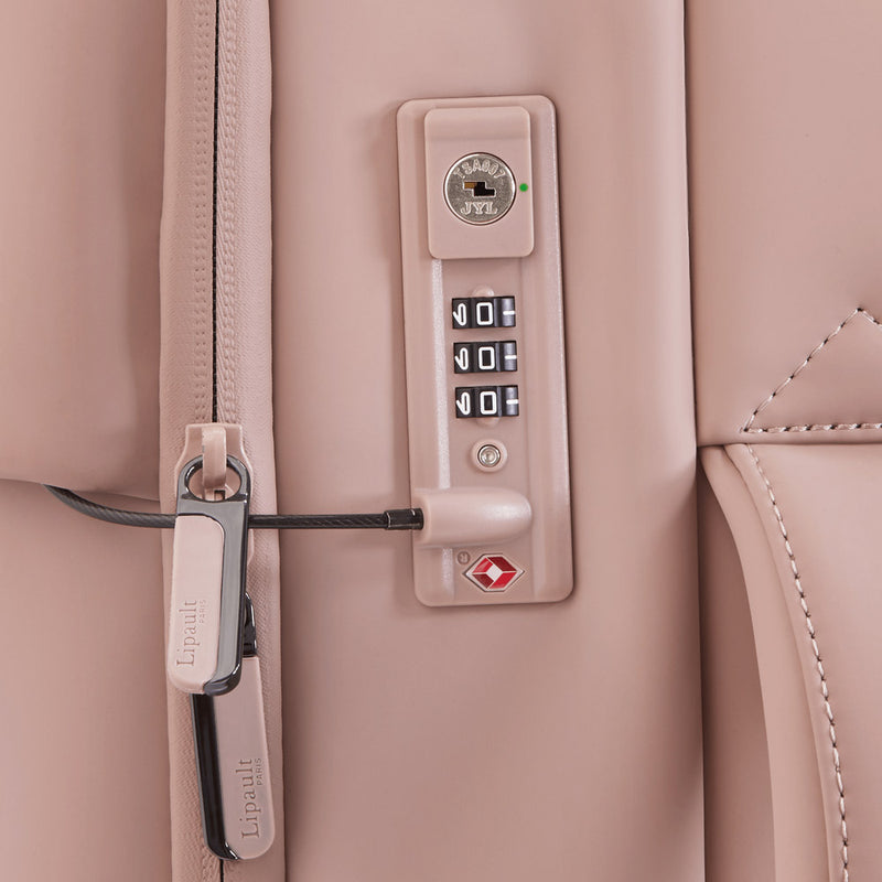 Lipault - Carry-On Suitcase - Rose Quartz – Merci Paris