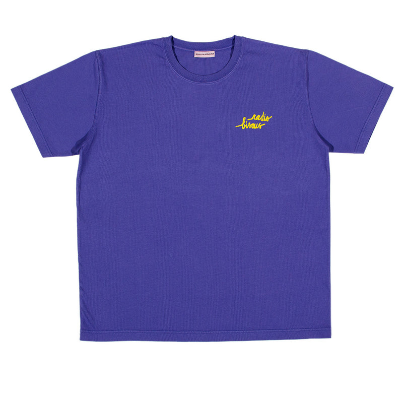 Bisous Skateboard - T-shirt Radio - Violet
