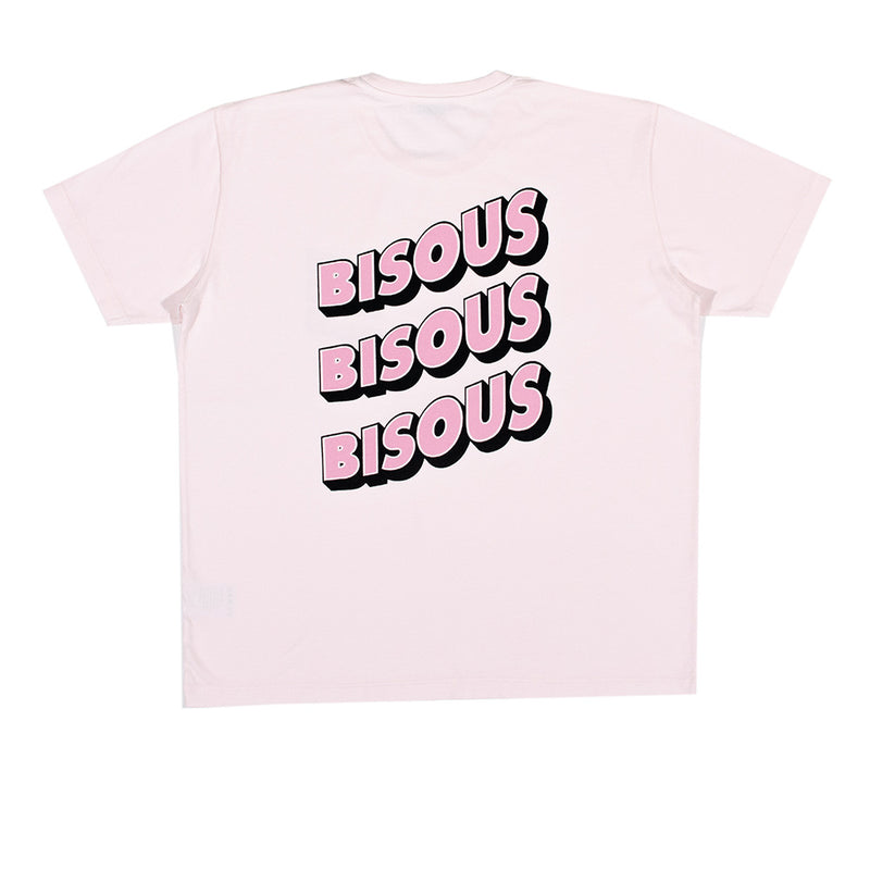 Bisous Skateboard - T-shirt Sonics - Rose