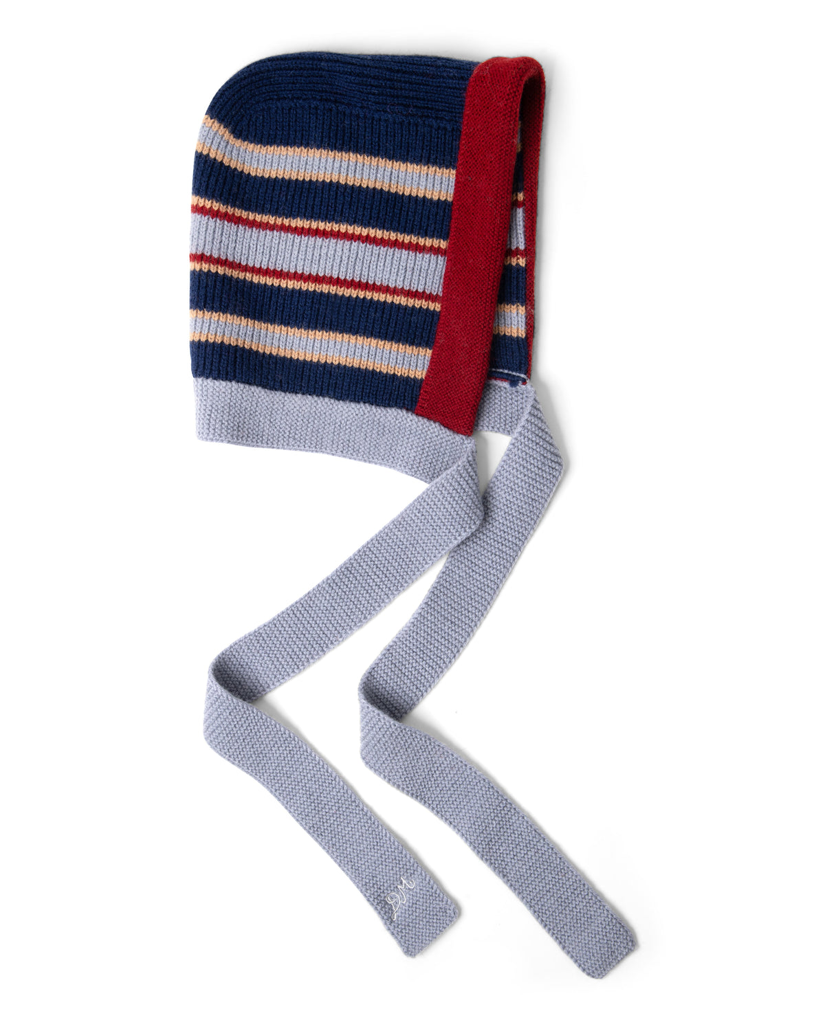 Damson Madder - Striped Wool Beanie - Multicolor