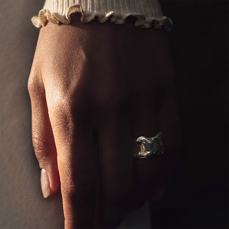 Fontennoy - Anneau de Mona Kerbili - Argent