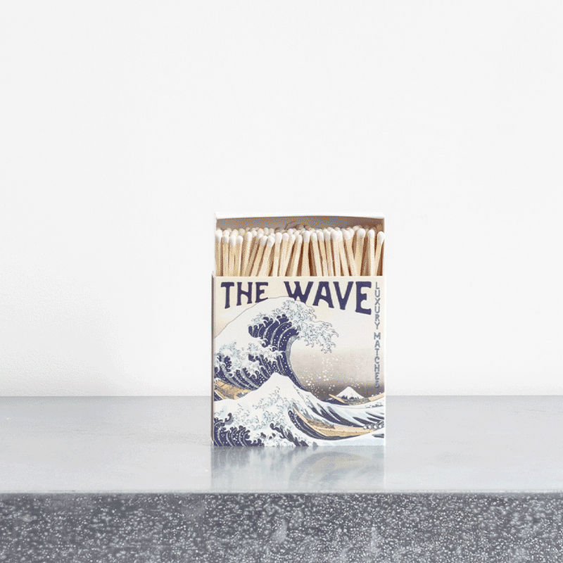 Boîte de 150 grandes allumettes - The Wave